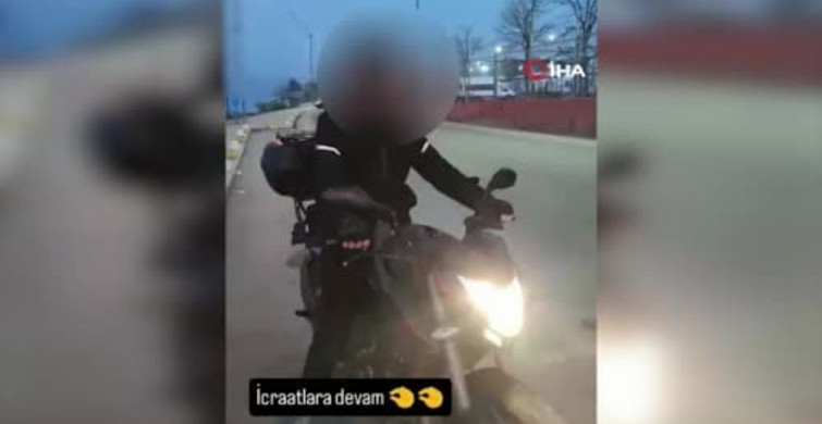 Motosiklet Hırsızlığına Yüzde 100 Cevap: Sosyal Medyada Kendini İfşa Etti