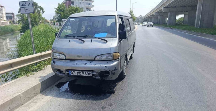 Motosiklet Kazası: Yağ Dökülen Yolda Yaralanan Sürücü Hastaneye Kaldırıldı