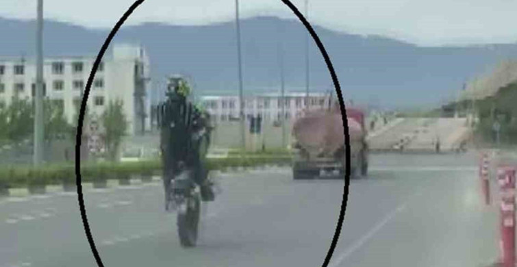 Motosiklet Sürücüsüne 69 Bin TL Ceza: Akrobatik Şov Trafiği Tehdit Ediyor