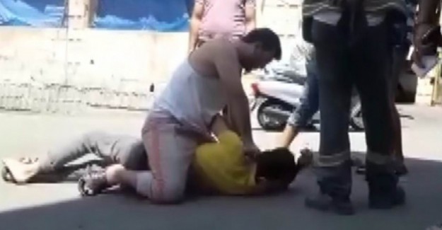 Motosikleti Çalmaya Çalışırken İş Üstünde Yakalandı