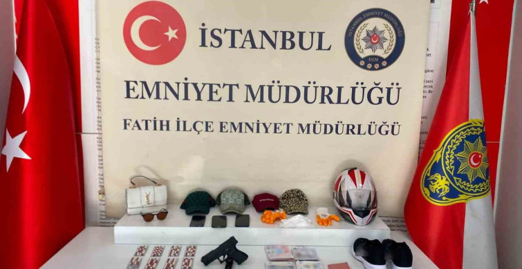 Motosikletli kapkaççılar dron destekli takip ile yakalandı