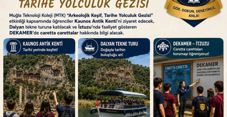 MTK Koleji, Öğrenmeyi Antik Kentlerde Keşfediyor