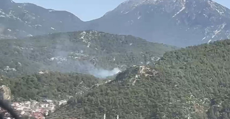 Muğla Fethiye'de Orman Yangını Kontrol Altına Alındı