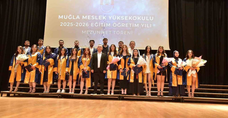 Muğla Meslek Yüksekokulu Mezuniyet Töreni Coşkusu