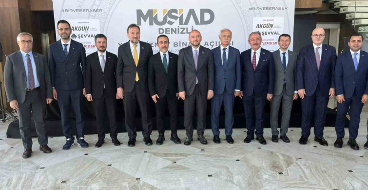 Muğla MÜSİAD, Denizli şubesinin yeni hizmet binası açılışına katıldı