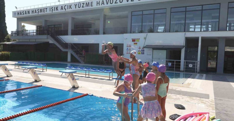 Muğla’da çocuklar yazı havuzda karşılayacak