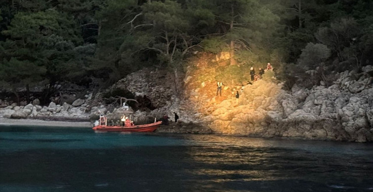 Muğla'da Düzensiz Göçmen Kurtarma Operasyonu