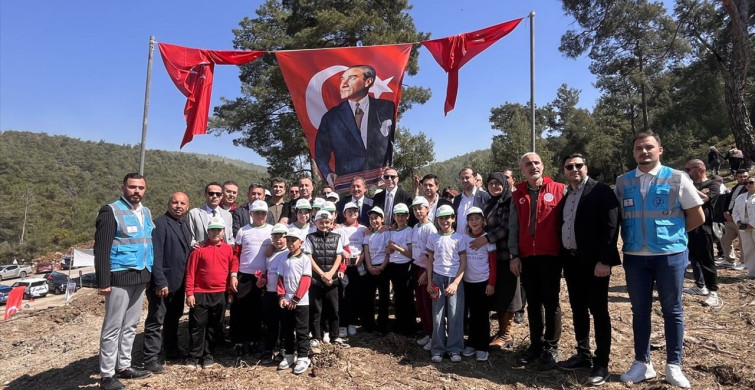 Muğla'da Fidan Dikim Etkinliği Gerçekleştirildi