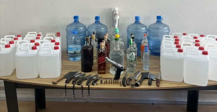 Muğla'da Kaçak İçki Operasyonu: 1 Ton Sahte İçki Ele Geçirildi