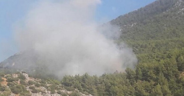 Muğla'da Korkutan Bir Yangın Daha
