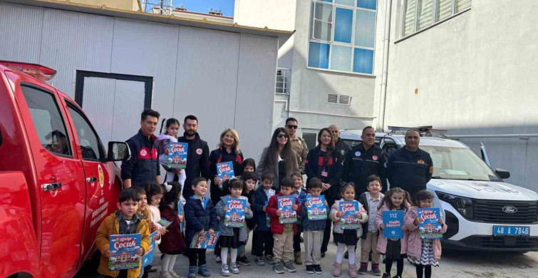 Muğla'da Minikler Acil Durum Yönetimi Öğreniyor