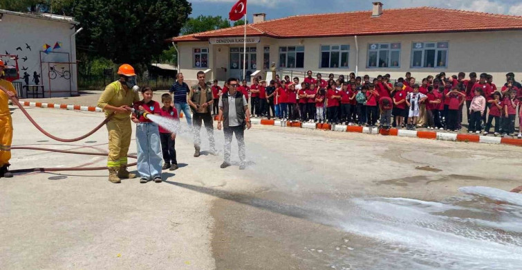 Muğla’da Öğrencilere Orman Yangını Eğitimi