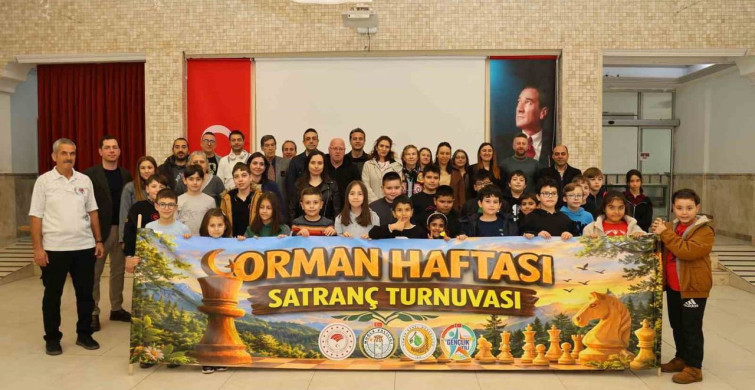 Muğla'da Orman Haftası Hızlı Satranç Turnuvası
