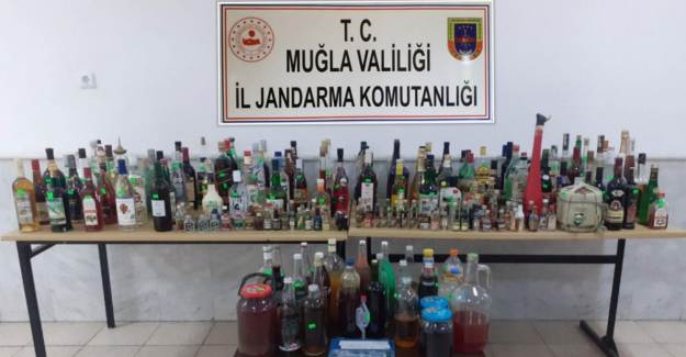 Muğla'da Sahte İçki Operasyonu