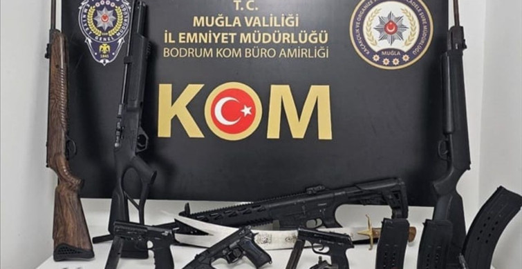 Muğla'da Silah Kaçakçılığı Operasyonunda Tutuklamalar