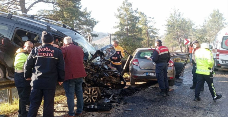 Muğla'da Trafik Kazası: 4 Yaralı