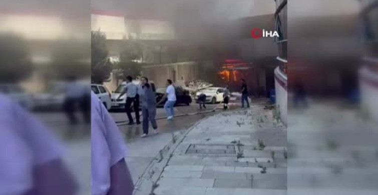 Muğla'nın ortaca devlet hastanesi'nde yangın paniği