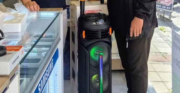 Muhtardan mahalle sakinlerine ücretsiz ses sistemi hizmeti