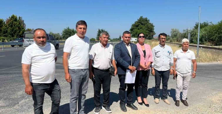 Muhtarlardan Karayollarına Refüj Tepkisi