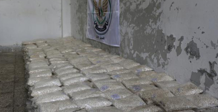 Münbiç’te Bir Tır Dolusu Uyuşturucu Yakalandı