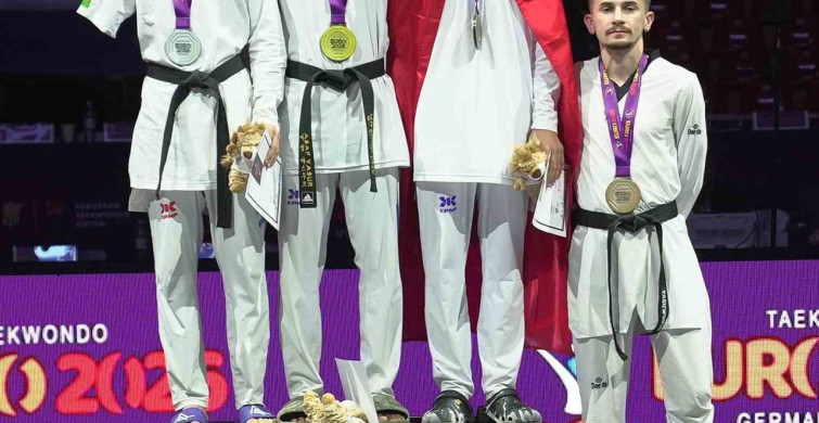 Münih'teki Avrupa Taekwondo Şampiyonası'nda 6 Madalya Kazanıldı