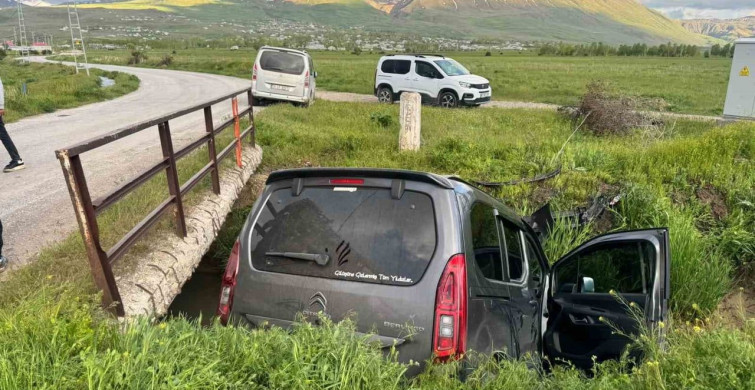 Muradiye'de Trafik Kazası: 1 Yaralı