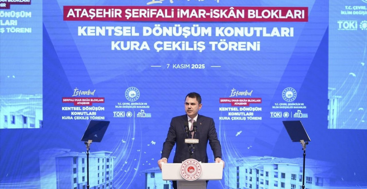 Murat Kurum, İstanbul’da Kentsel Dönüşüm Projelerini Anlattı