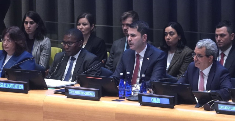 Murat Kurum New York'ta BM'de Dünya İçin Seslendi