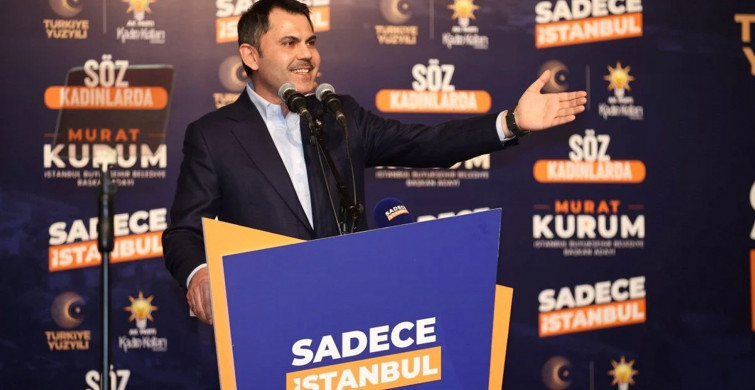 Murat Kurum’dan İstanbullu kadınlara müjde: “Türkiye Yüzyılında Söz Kadınlarda”