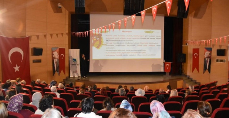 Muratlı’da Sağlıklı Beslenme Eğitimi Gerçekleşti