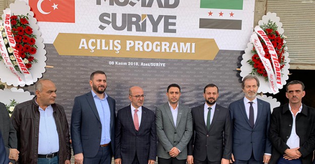 MÜSİAD 212. Şubesini Azez'de Açtı