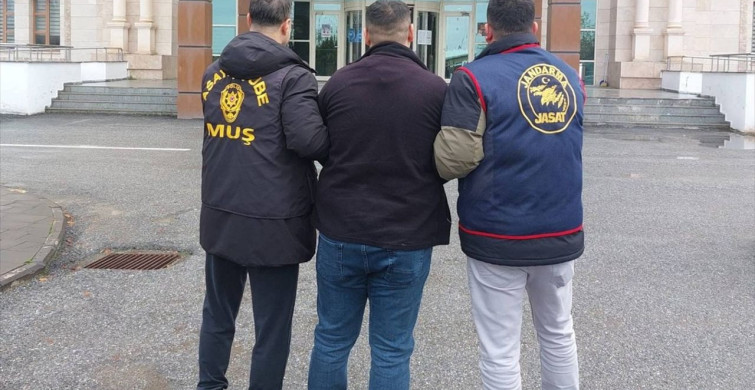 Muş'ta 20 Yıl Hapis Cezası Olan Firari Hükümlü Yakalandı