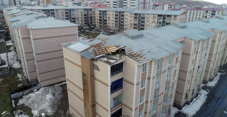 Muş'ta Fırtına Sonrası Eğitimde Aksamalar