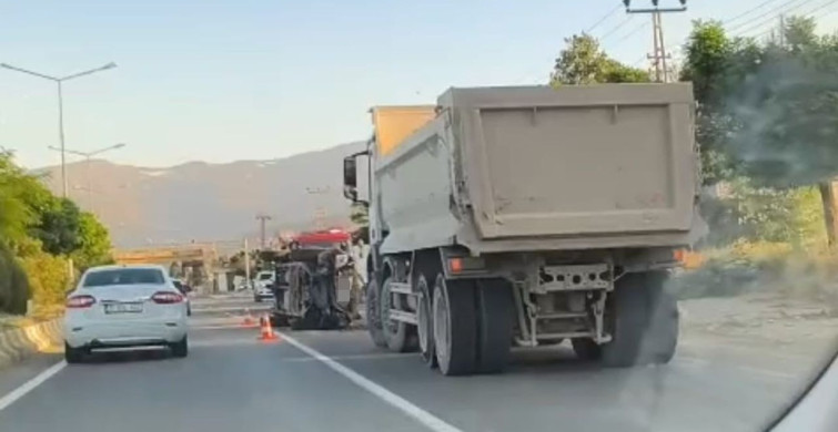 Muş'ta İl Özel İdaresi'ne ait araç takla attı: 1 yaralı