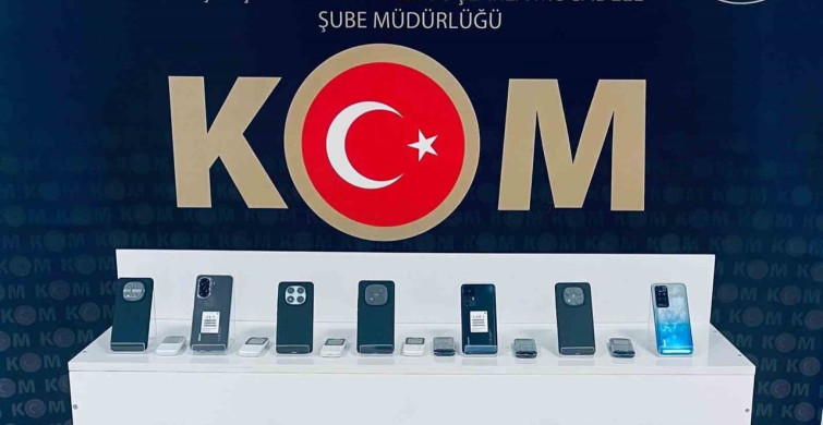 Muş'ta Kaçak Cep Telefonu Operasyonu