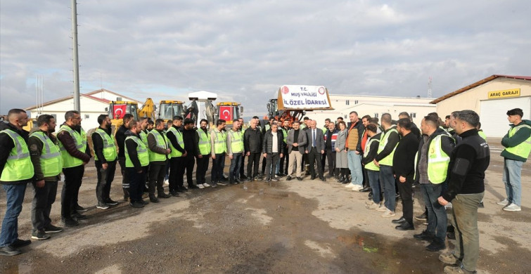 Muş'ta Karla Mücadele Ekipleri Kışa Hazır