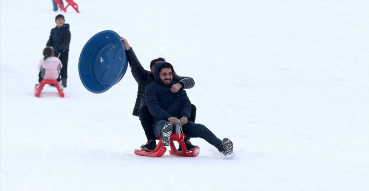 Muş'ta Kayak Sezonu Coşkulu Başladı