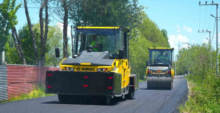 Muş'ta Kırsal Yollar için Asfaltlama Seferberliği Başladı