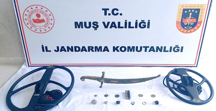 Muş'ta Osmanlı Dönemine Ait Tarihi Eserler Ele Geçirildi