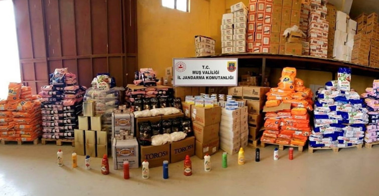 Muş'ta Sahte Temizlik Ürünleri ve Bandrolsüz Sigaralar Ele Geçirildi