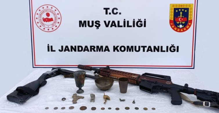 Muş'ta Tarihi Eser Operasyonu