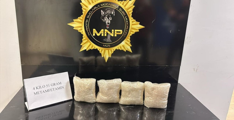 Muş'ta Yolcu Otobüsünde Uyuşturucu Ele Geçirildi