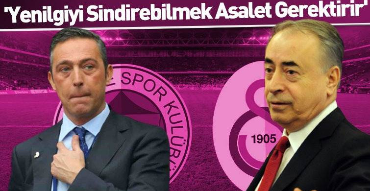 Mustafa Cengiz: Yenilgiyi Sindirebilmek Asalet Gerektirir