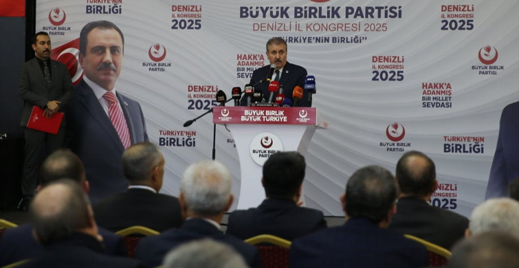 Mustafa Destici'den Denizli'de Kadın Destek Açıklamaları