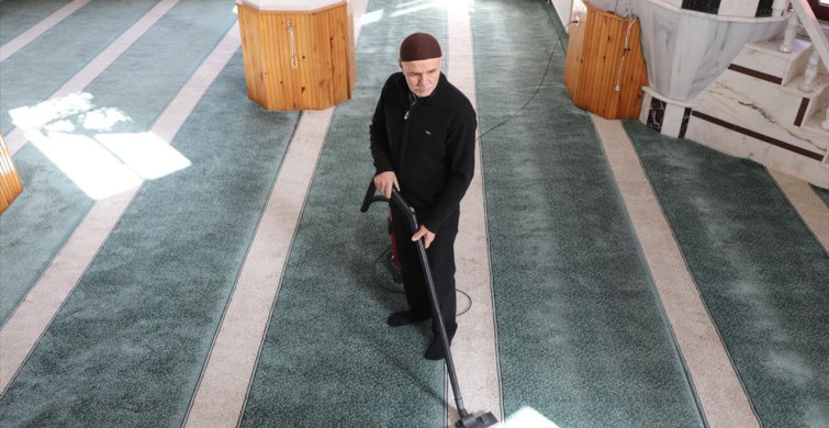 Mustafa Tunç'un 20 Yıllık Gönüllü Cami Hizmeti