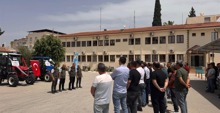 Mut'ta Orman Köylülerine Traktör Desteği Sağlandı