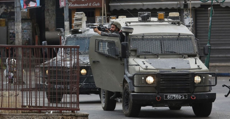 Nablus'ta İsrail Ordusunun Baskını