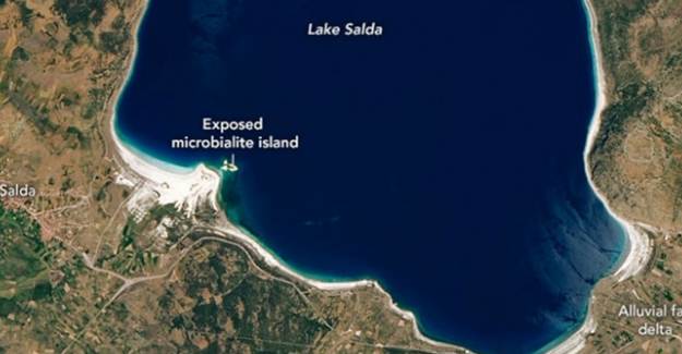 NASA'dan 'Salda Gölü' Paylaşımı