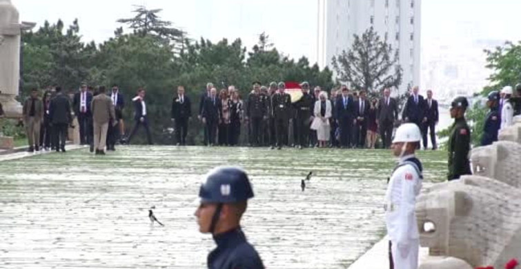 NATO heyetinden Anıtkabir’e ziyaret