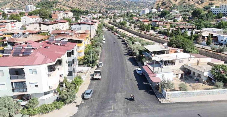 Nazilli Aydoğdu Mahallesi'nde sıcak asfalt yatırımı tamamlandı